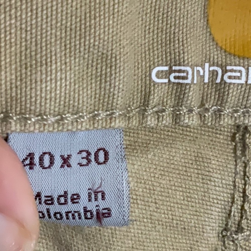 EUC Mens khaki Carhartt pants - Picture 3 of 5